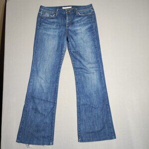 Joe's Jeans women's size W30 denim blue colour mid-rise western boot cut denim